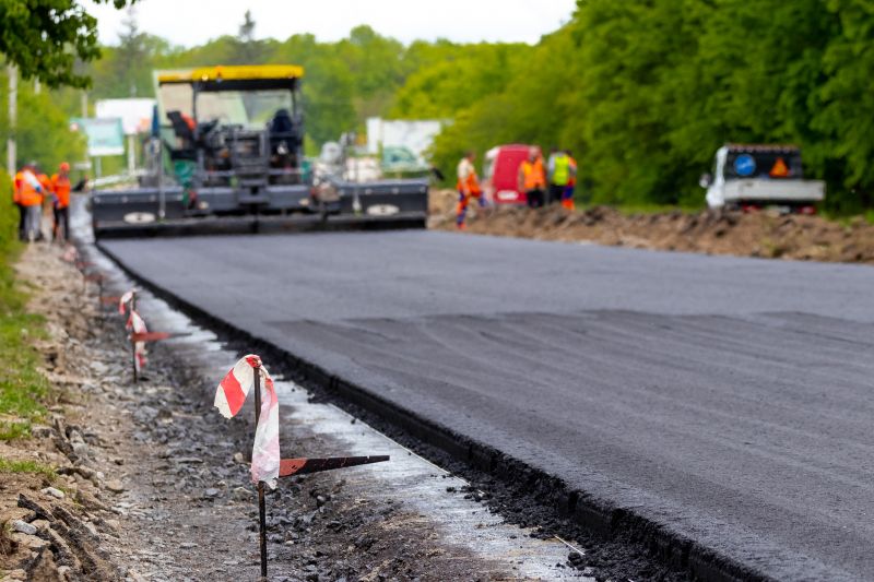Asphalt Road Installation